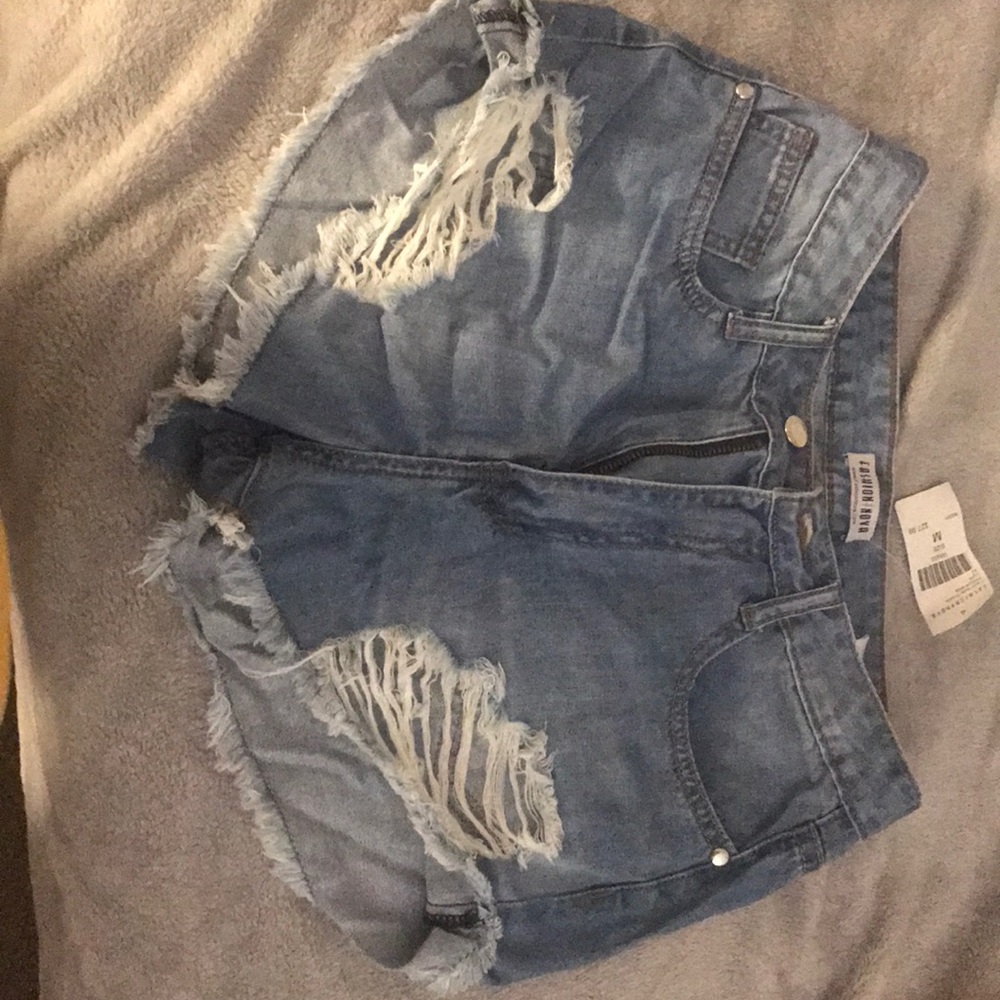 Fashion Nova denim shorts